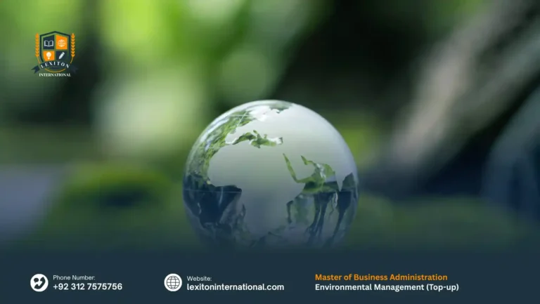 Master of Business Administration (MBA) in Environmental Management (Top-up)