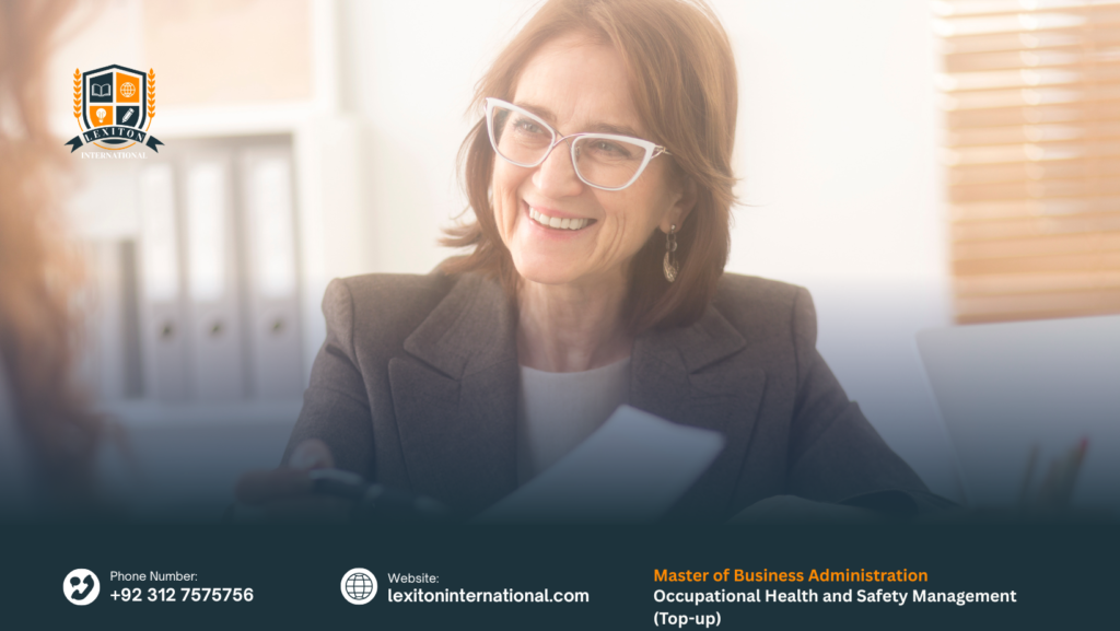 Master of Business Administration (MBA) in Occupational Health and Safety Management (Top-up)