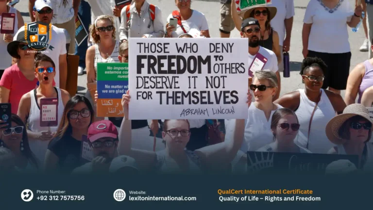 QualCert International Certificate in Quality of Life – Rights and Freedoms