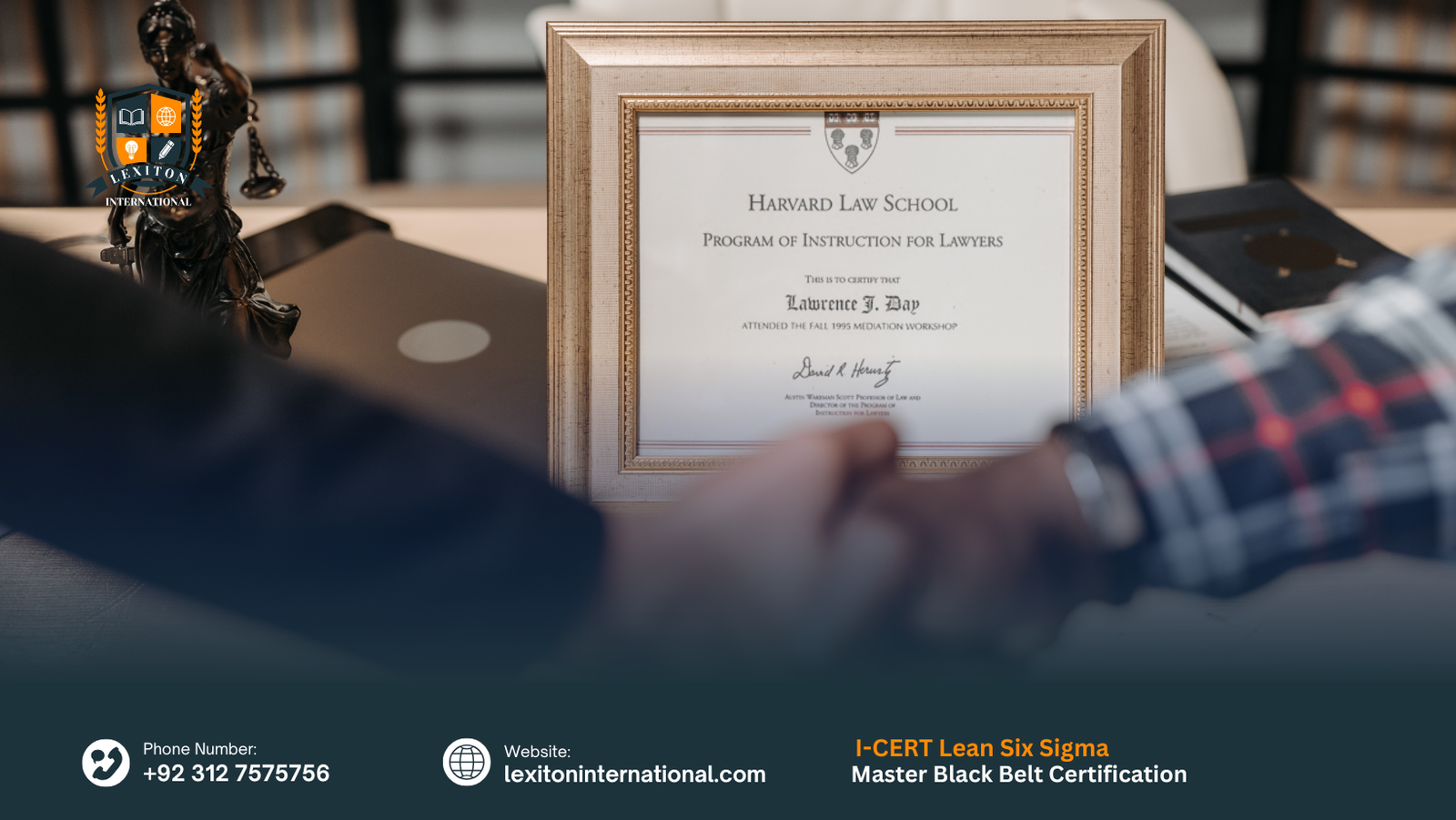 I-CERT Lean Six Sigma Master Black Belt Certification 1 I-CERT Lean Six Sigma Master Black Belt Certification