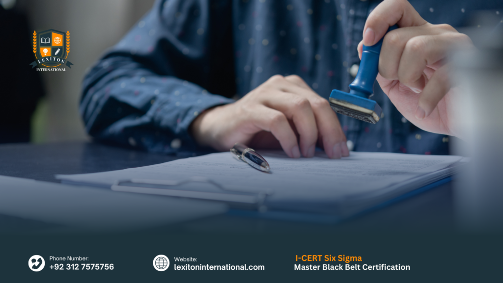 I-CERT Six Sigma Master Black Belt Certification