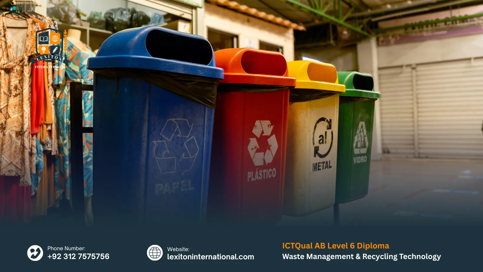 ICTQual AB Level 6 International Diploma in Waste Management & Recycling Technology 1 ICTQual ABLevel 6 International Diploma in Waste Management & Recycling Technology