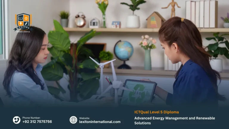 ICTQual Level 5 Diploma in Advanced Energy Management and Renewable Solutions