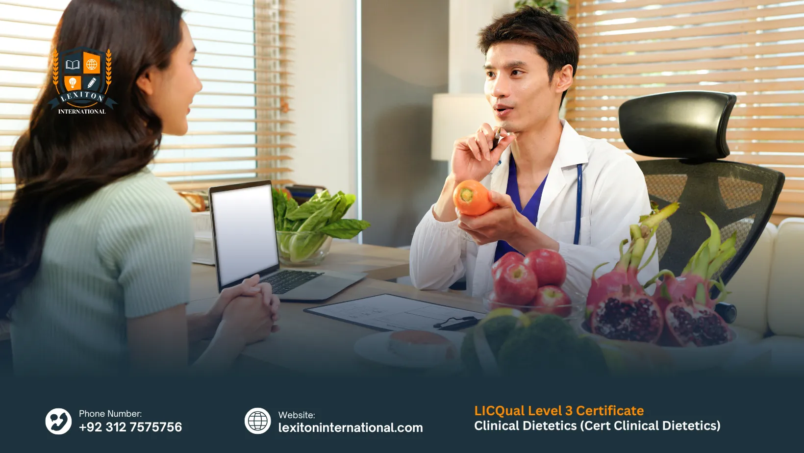 LICQual Level 3 Certificate in Clinical Dietetics (Cert Clinical Dietetics)