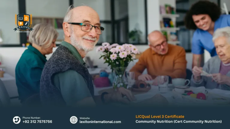 LICQual Level 3 Certificate in Community Nutrition (Cert Community Nutrition)