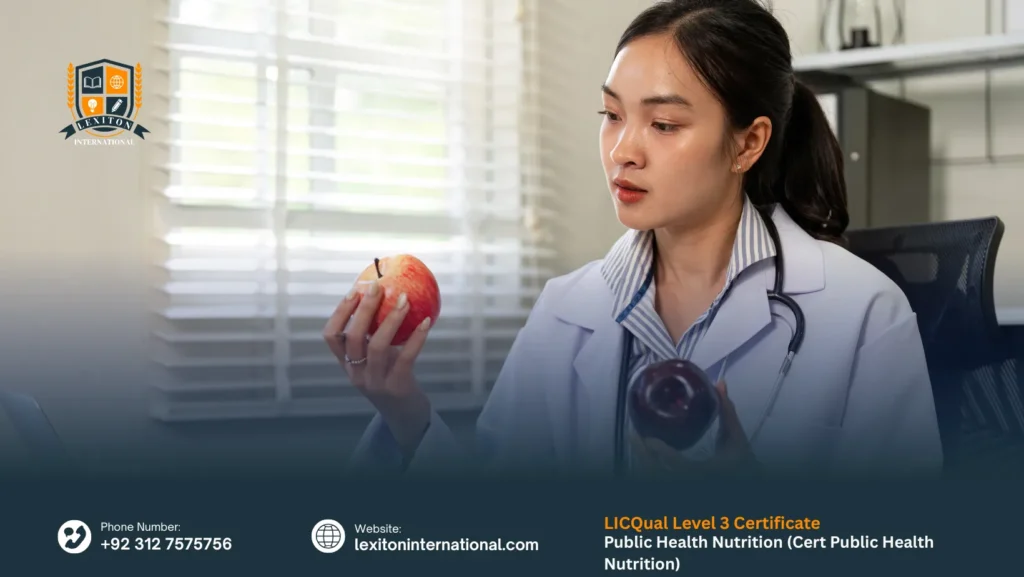 LICQual Level 3 Certificate in Public Health Nutrition (Cert Public Health Nutrition)