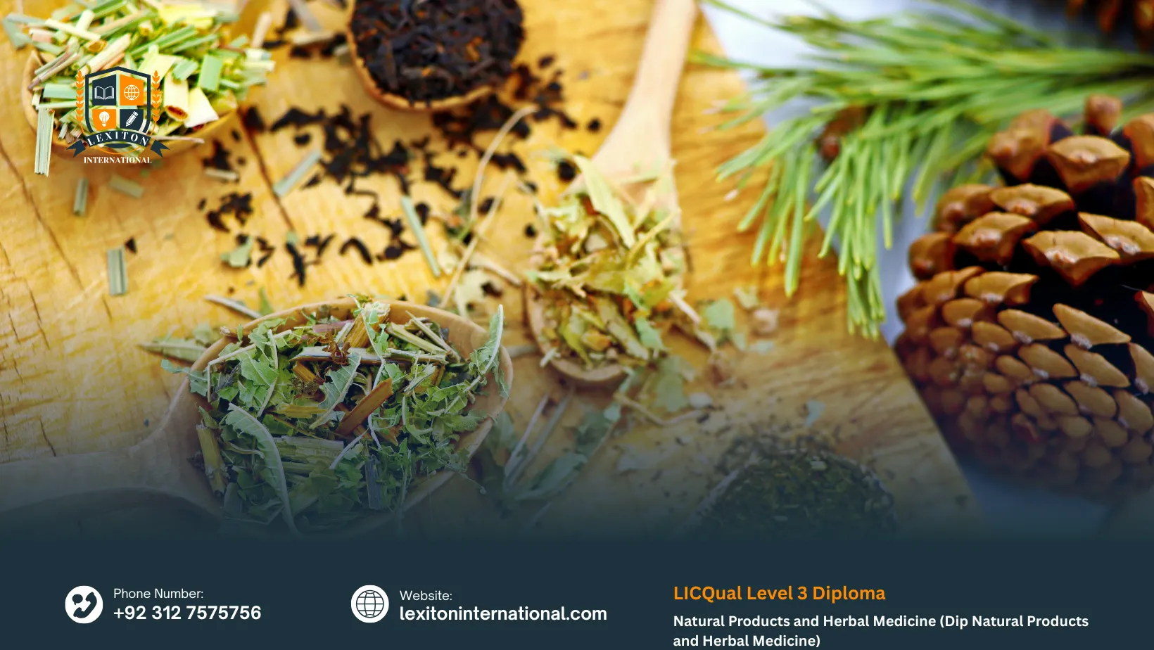 LICQual Level 3 Diploma in Natural Products and Herbal Medicine (Dip Natural Products and Herbal Medicine) 