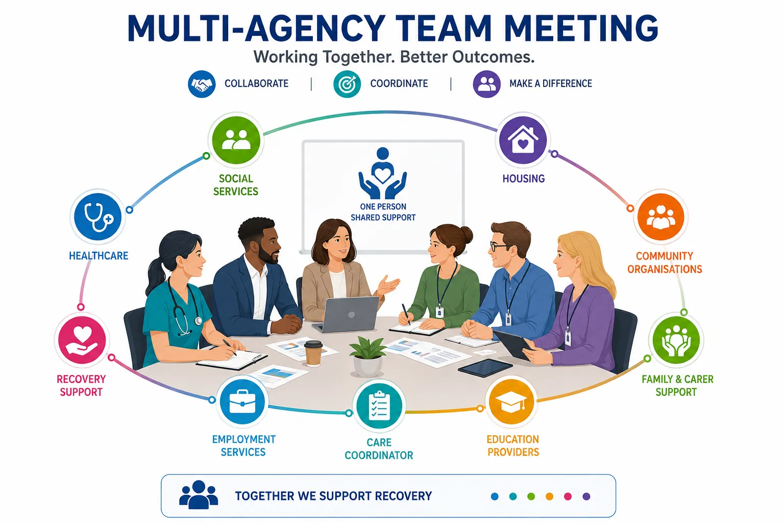 Lesson 1: Role of Community Resources 1 Multi agency team collaboration meeting