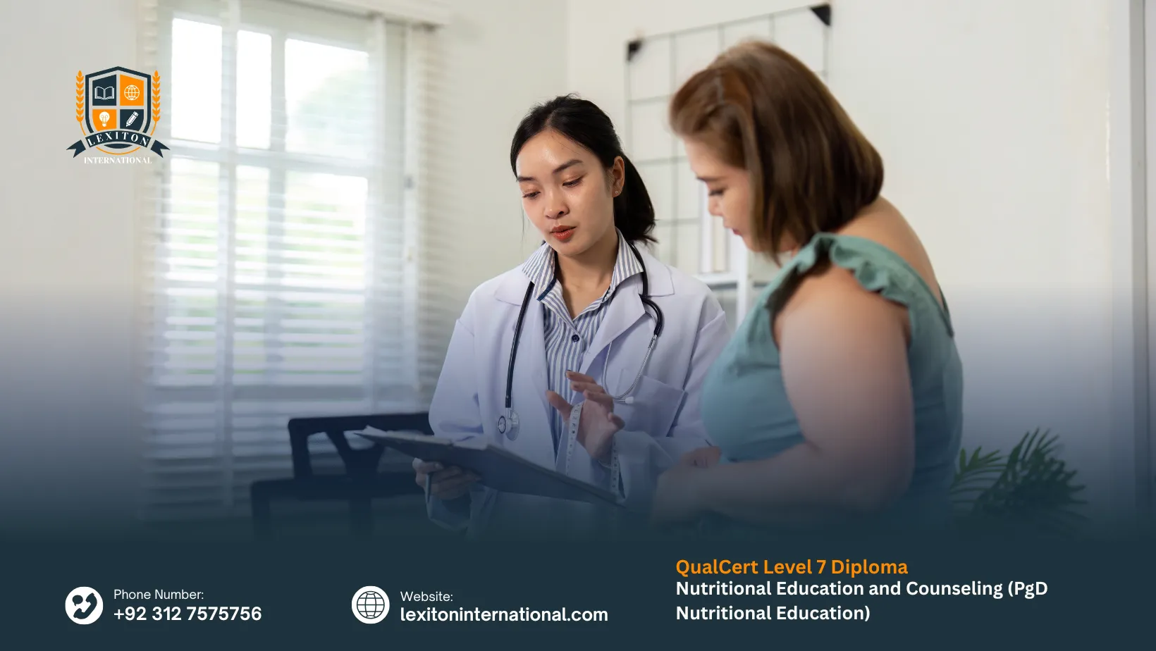 QualCert Level 7 Postgraduate Diploma in Nutritional Education and Counseling (PgD Nutritional Education) 1 QualCert Level 7 Postgraduate Diploma in Nutritional Education and Counseling (PgD Nutritional Education)