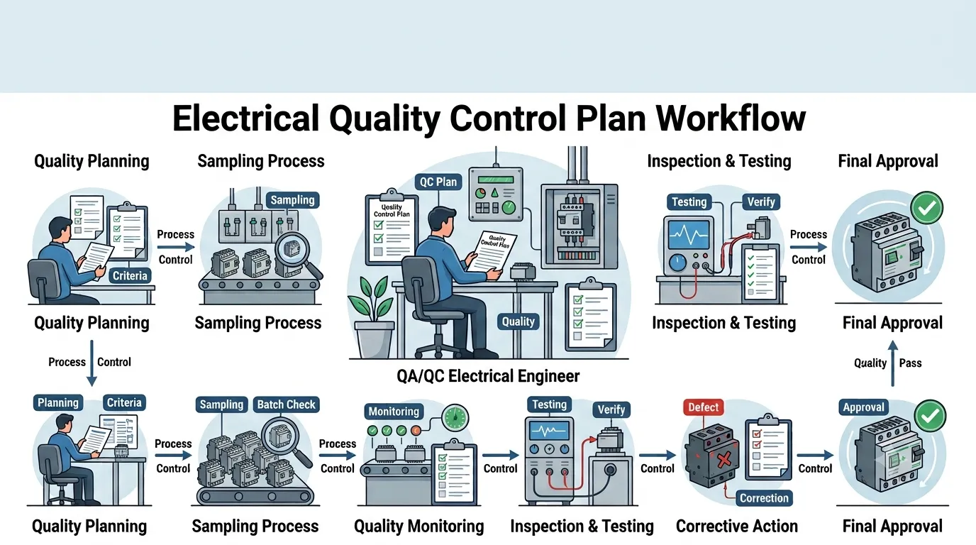 Lesson No 1: Quality Control for Electrical Components and Systems 2 Elements of an Electrical Quality Control Plan