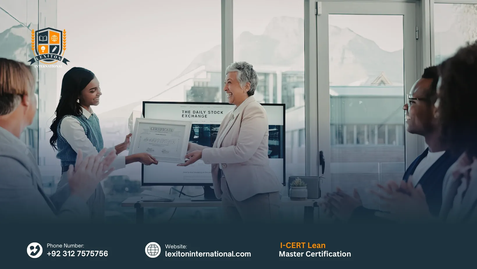 I-CERT Lean Master Certification 1 I-CERT Lean Master Certification