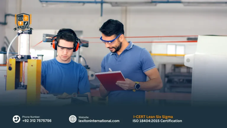 I-CERT Lean Six Sigma and ISO 18404:2015 Certification 6 I-CERT Lean Six Sigma and ISO 18404:2015 Certification