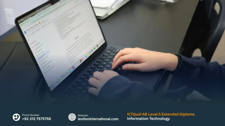 ICTQual AB Level 5 Extended Diploma in Information Technology 4 ICTQual AB Level 5 Extended Diploma in Information Technology