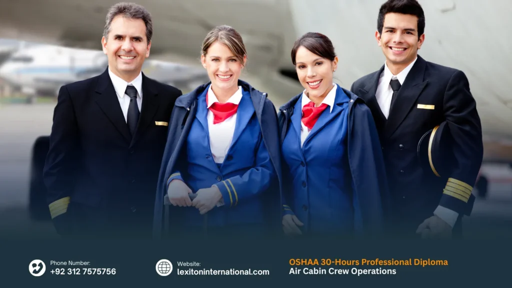 OSHAA 30-Hours Professional Diploma in Air Cabin Crew Operations