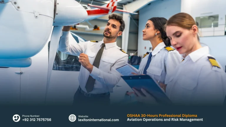 OSHAA 30-Hours Professional Diploma in Aviation Operations and Risk Management 3 OSHAA 30-Hours Professional Diploma in Aviation Operations and Risk Management
