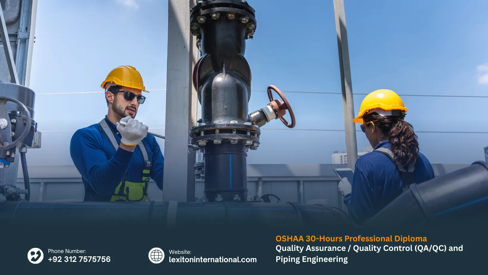 OSHAA 30-Hours Professional Diploma in Quality Assurance / Quality Control (QA/QC) and Piping Engineering