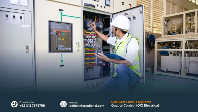 QualCert Level 1 Diploma in Quality Control (QC) Electrical 4 QualCert Level 1 Diploma in Quality Control (QC) Electrical
