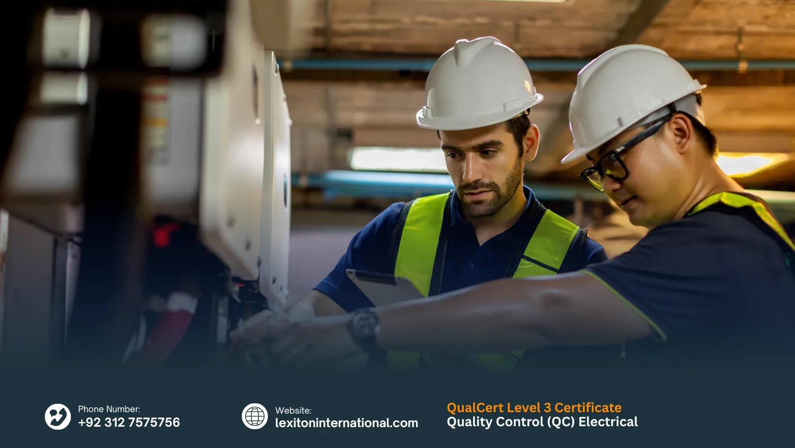 QualCert Level 3 Certificate in Quality Control (QC) Electrical 1 QualCert Level 3 Certificate in Quality Control (QC) Electrical