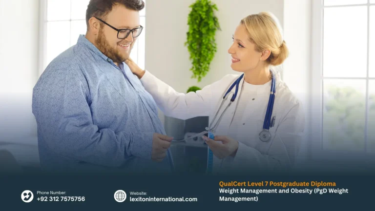 QualCert Level 7 Postgraduate Diploma in Weight Management and Obesity (PgD Weight Management)