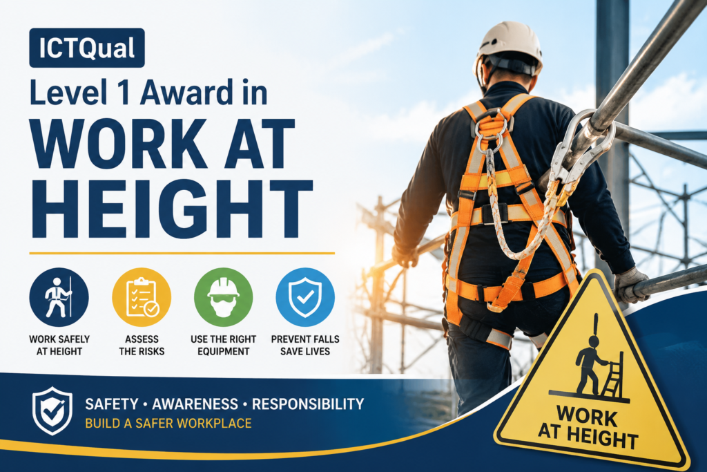 ICTQual Level 1 Award in Work at Height