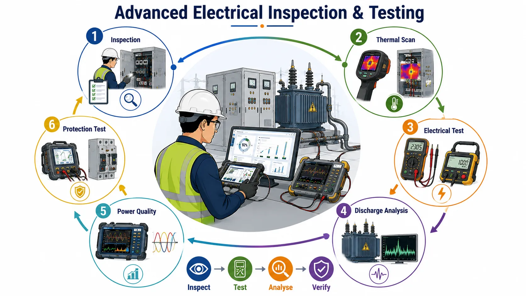 Lesson 1: Apply Advanced Inspection and Testing Methods to Electrical Systems and Components 1 Advanced Electrical Inspection Workflow