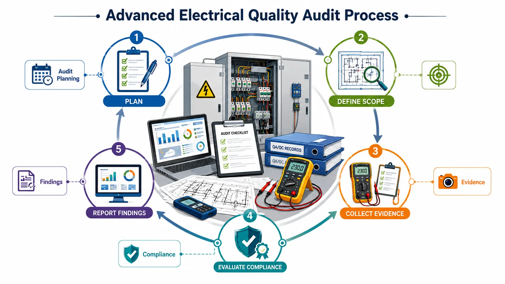 Advanced Electrical Quality Audit Process