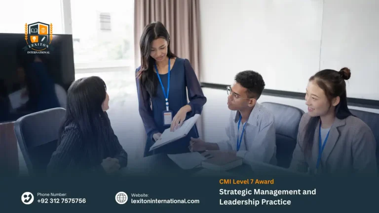 CMI Level 7 Award in Strategic Management and Leadership Practice