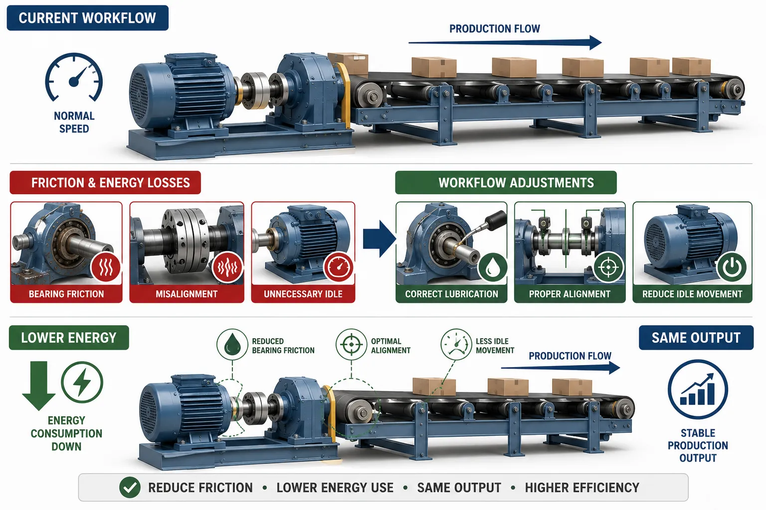 Conveyor Efficiency Improvement Workflow