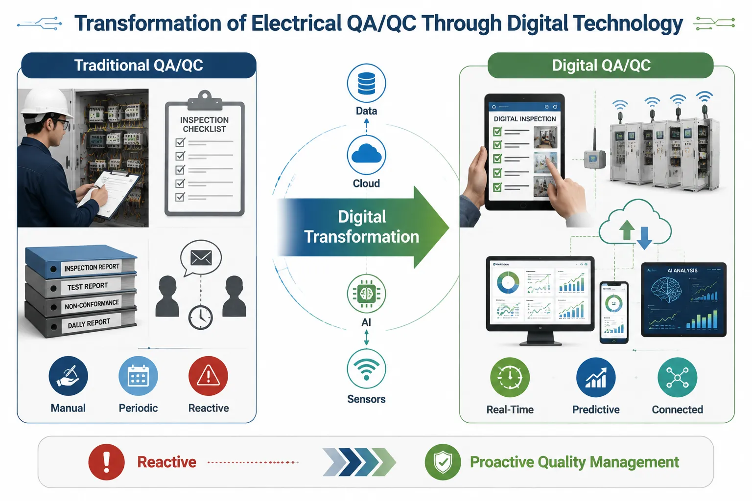 Digital Transformation in Electrical QAQC