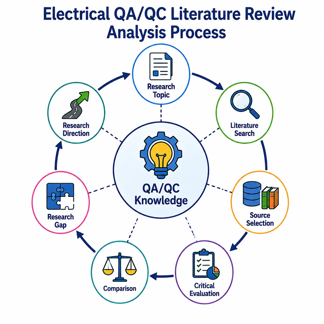 Lesson 2: Conduct a Literature Review to Identify Gaps in Current Knowledge 1 Electrical QAQC Literature Review Process