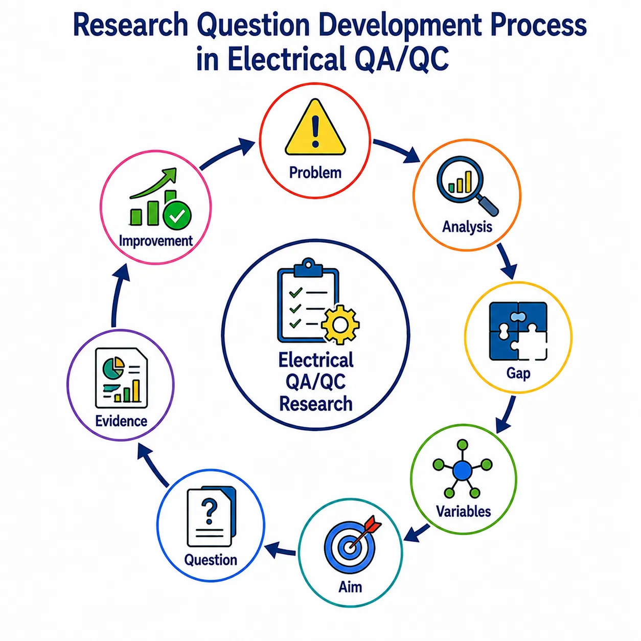Electrical QAQC Research Process