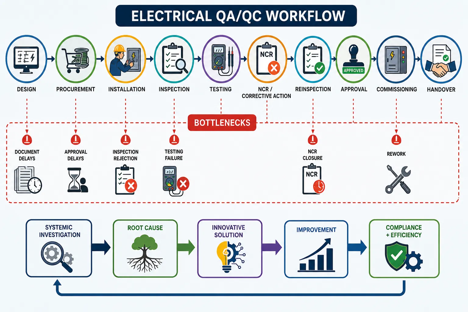 Electrical QAQC Workflow Loop
