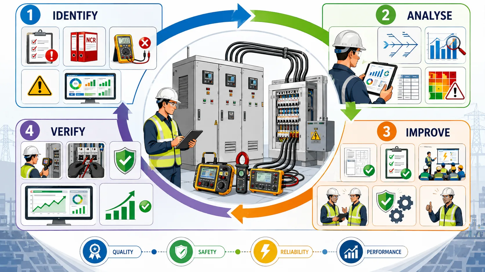 Electrical Safety Improvement Cycle