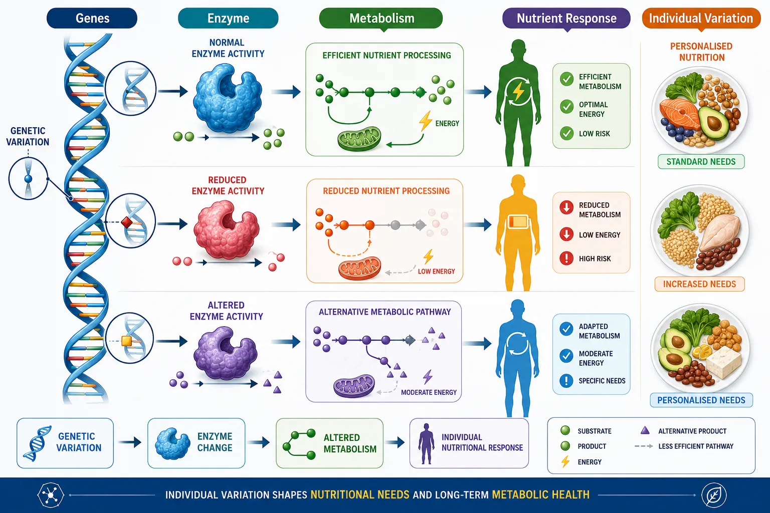 Lesson no 2 : Analyse enzymatic pathways relevant to nutrition. 4 Evaluate the role of