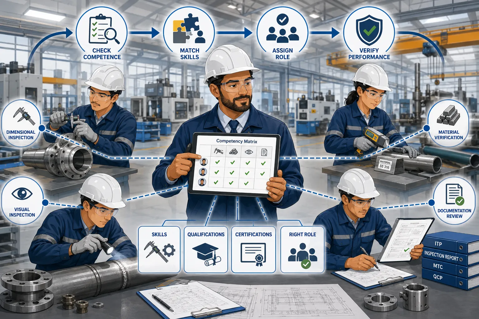 Industrial Competency Matrix Workflow 1