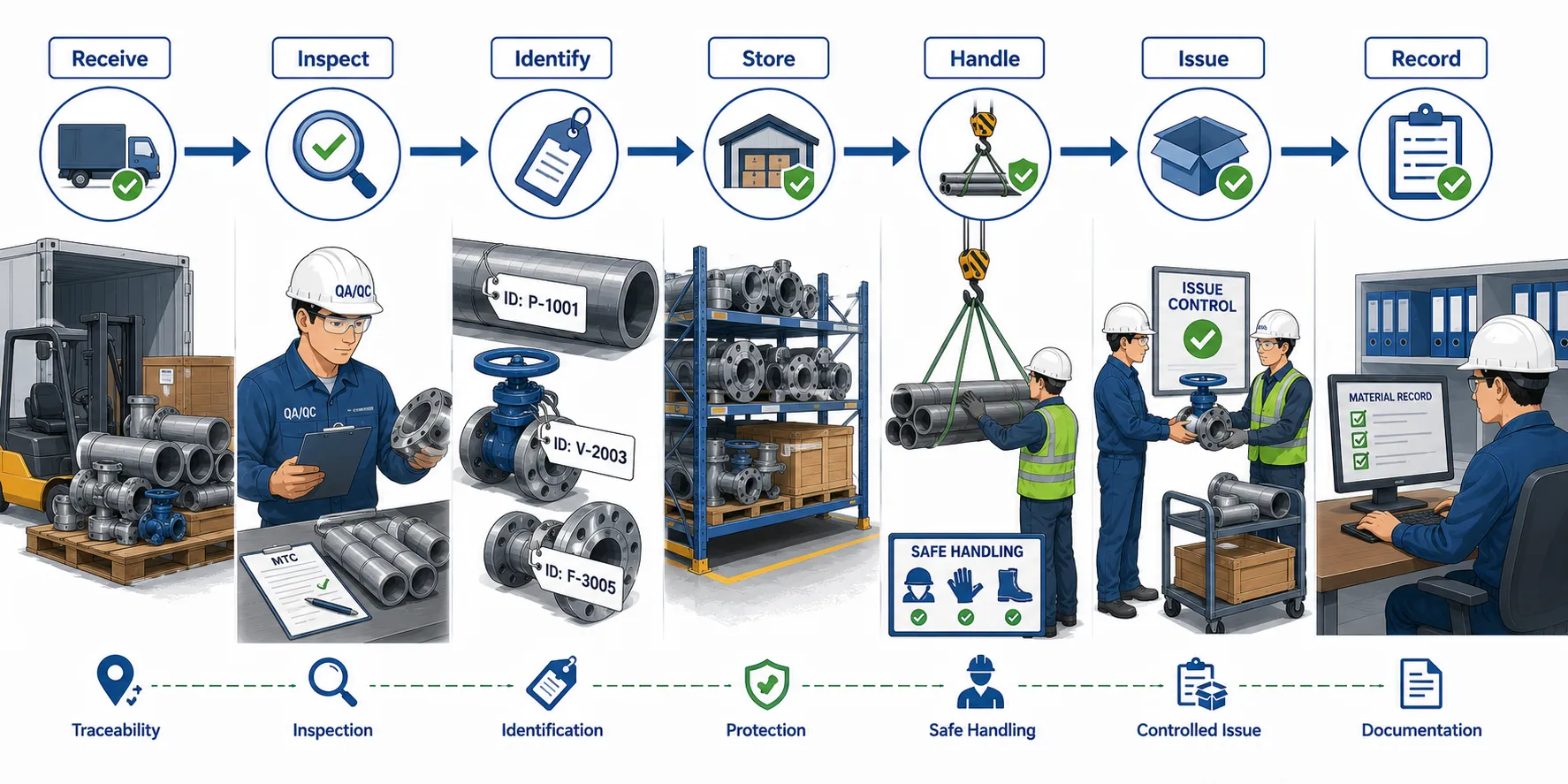 Industrial Materials Quality Workflow