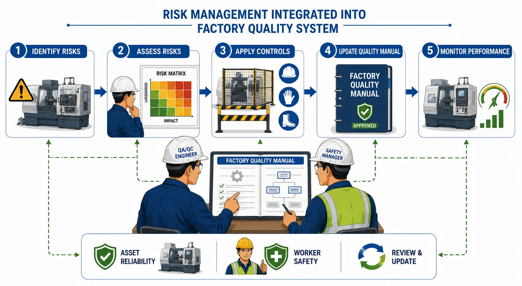 Integrated Factory Risk Management Workflow