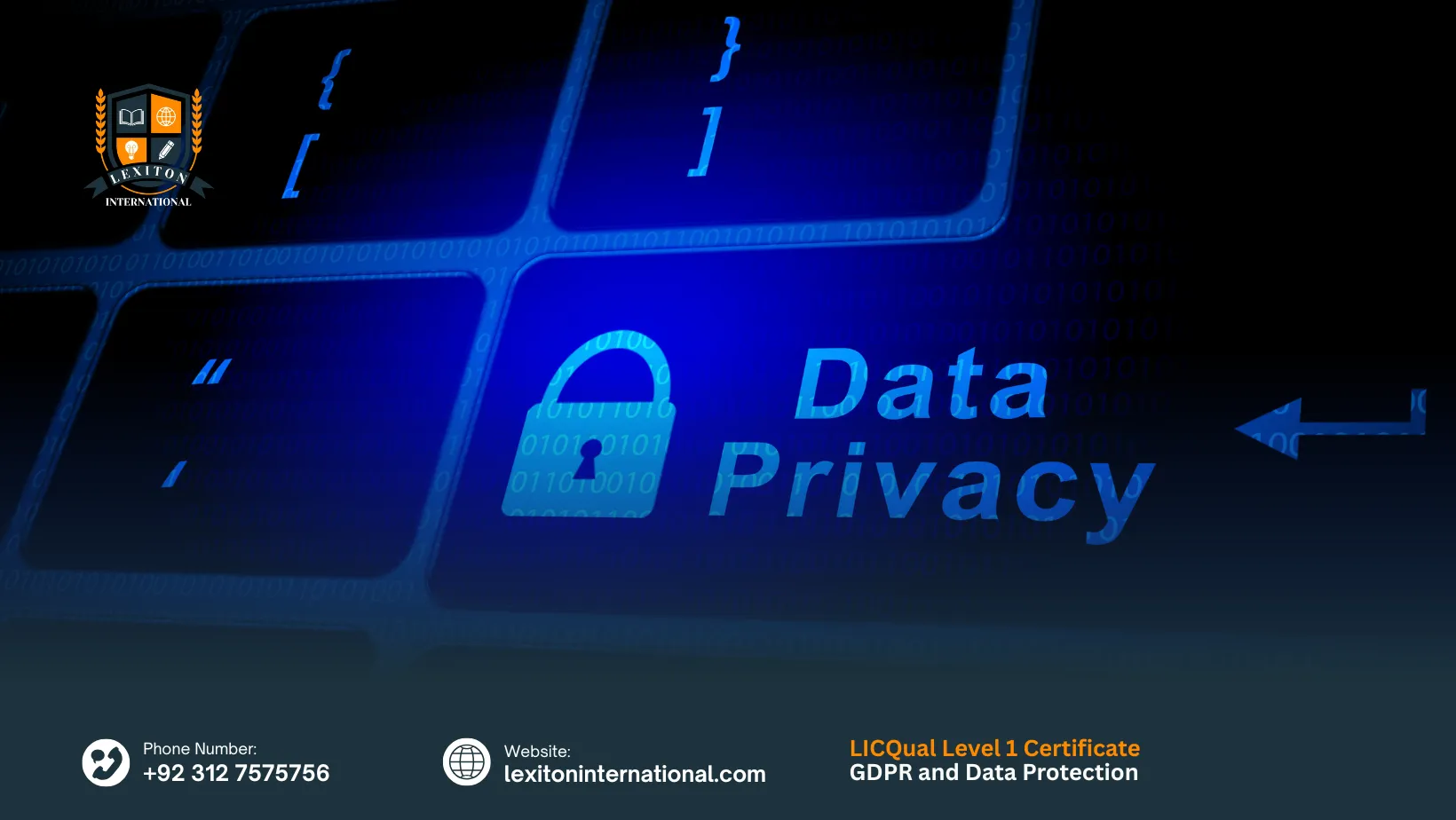 LICQual Level 1 Certificate in GDPR and Data Protection 1 LICQual Level 1 Certificate in GDPR and Data Protection
