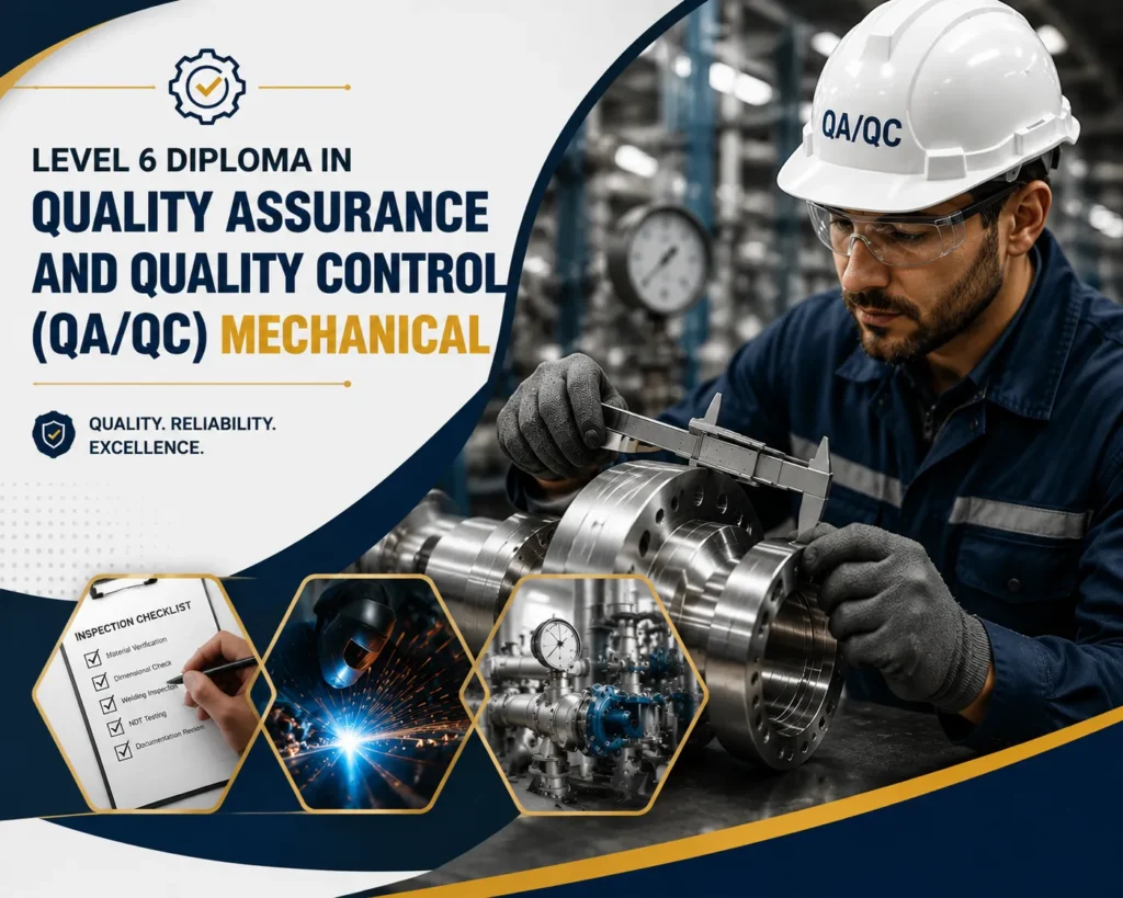 Level 6 Diploma in Quality Assurance and Quality Control (QA/QC) Mechanical