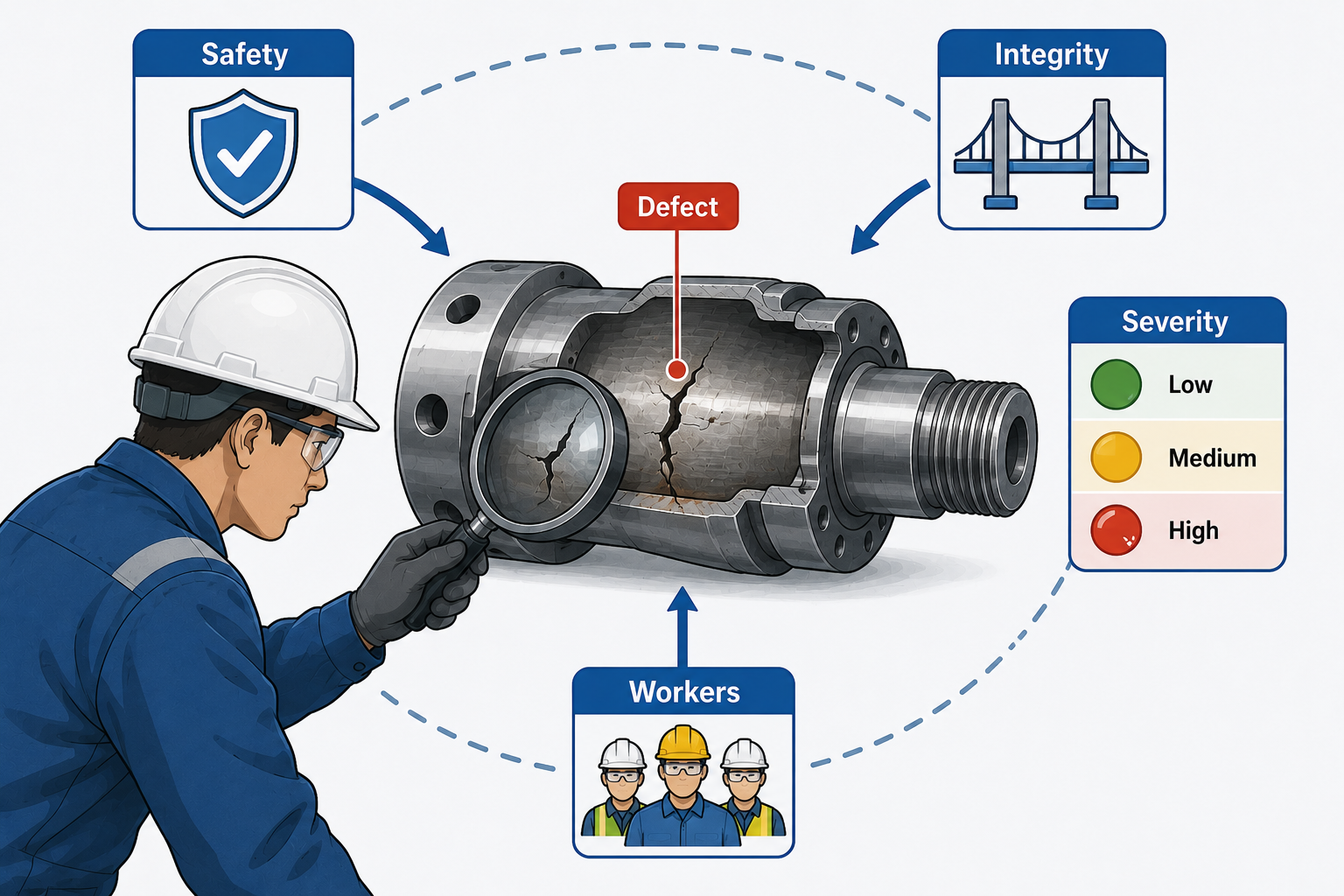 Lesson 3: Analyse test data to identify defects, safety risks, or non-compliance issues. 2 Mechanical Risk Assessment Infographic