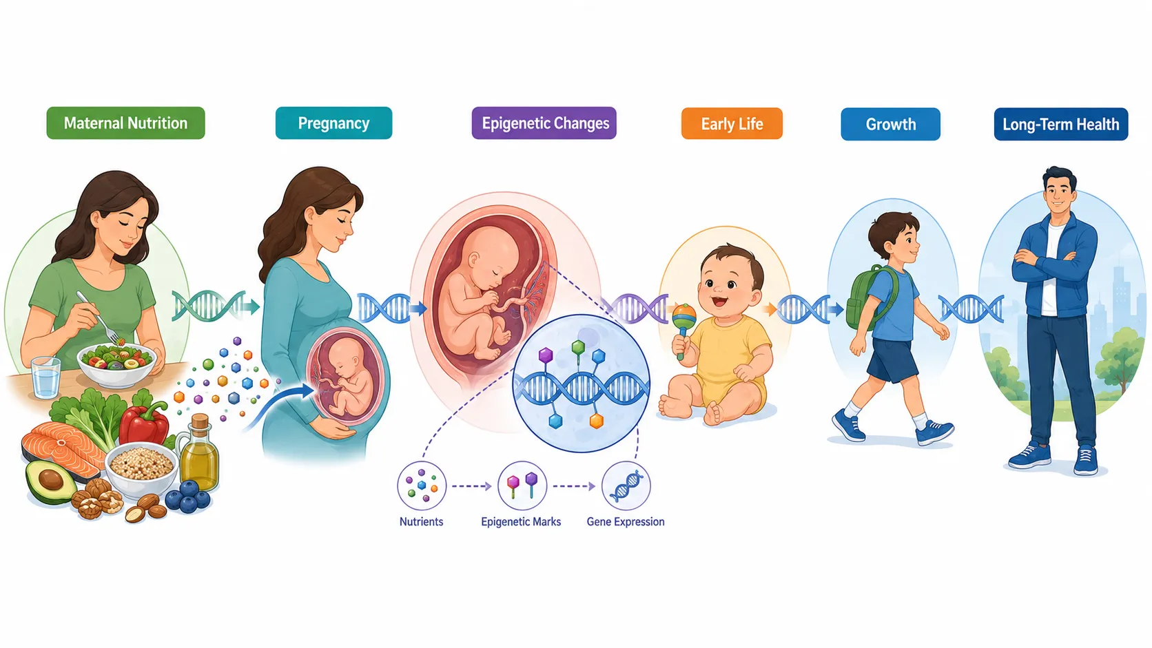 Lesson no 1 : Investigate gene–nutrient interactions and epigenetic influences. 3 Nutrition to Lifelong Health