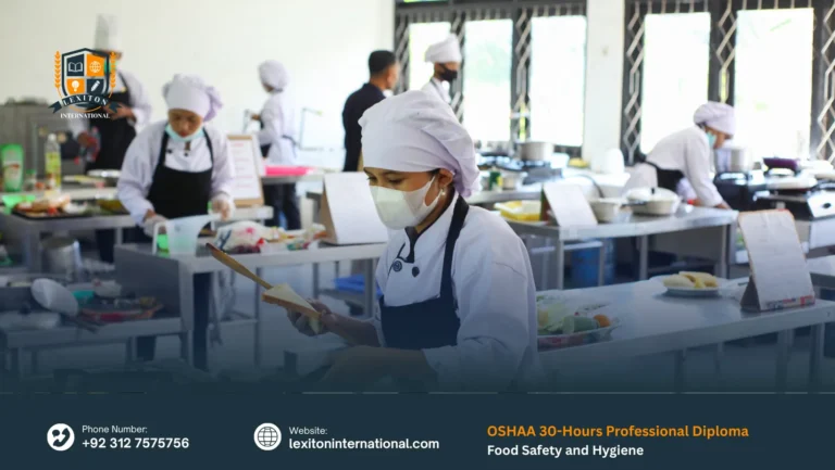 OSHAA 30-Hours Professional Diploma in Food Safety and Hygiene