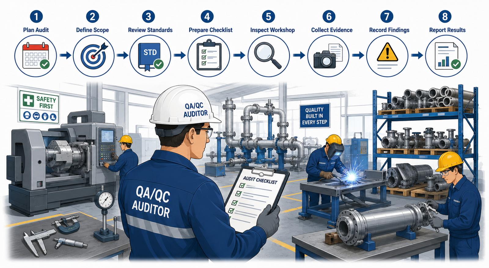 QAQC Audit Workflow in Action