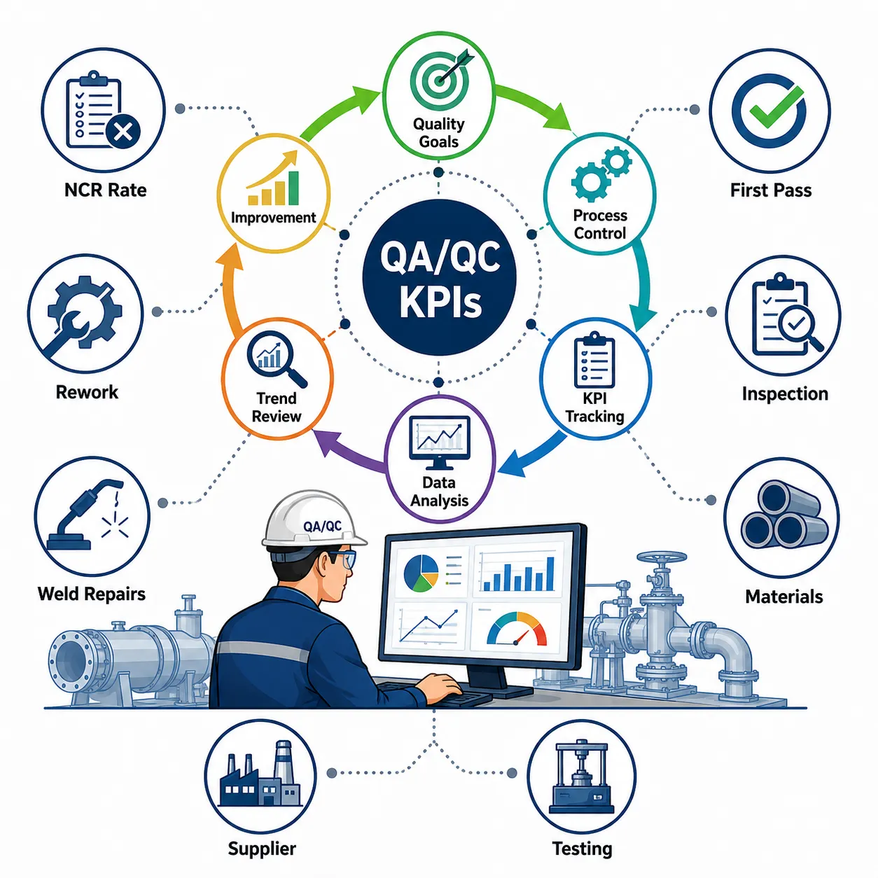 QAQC KPI Manufacturing Cycle