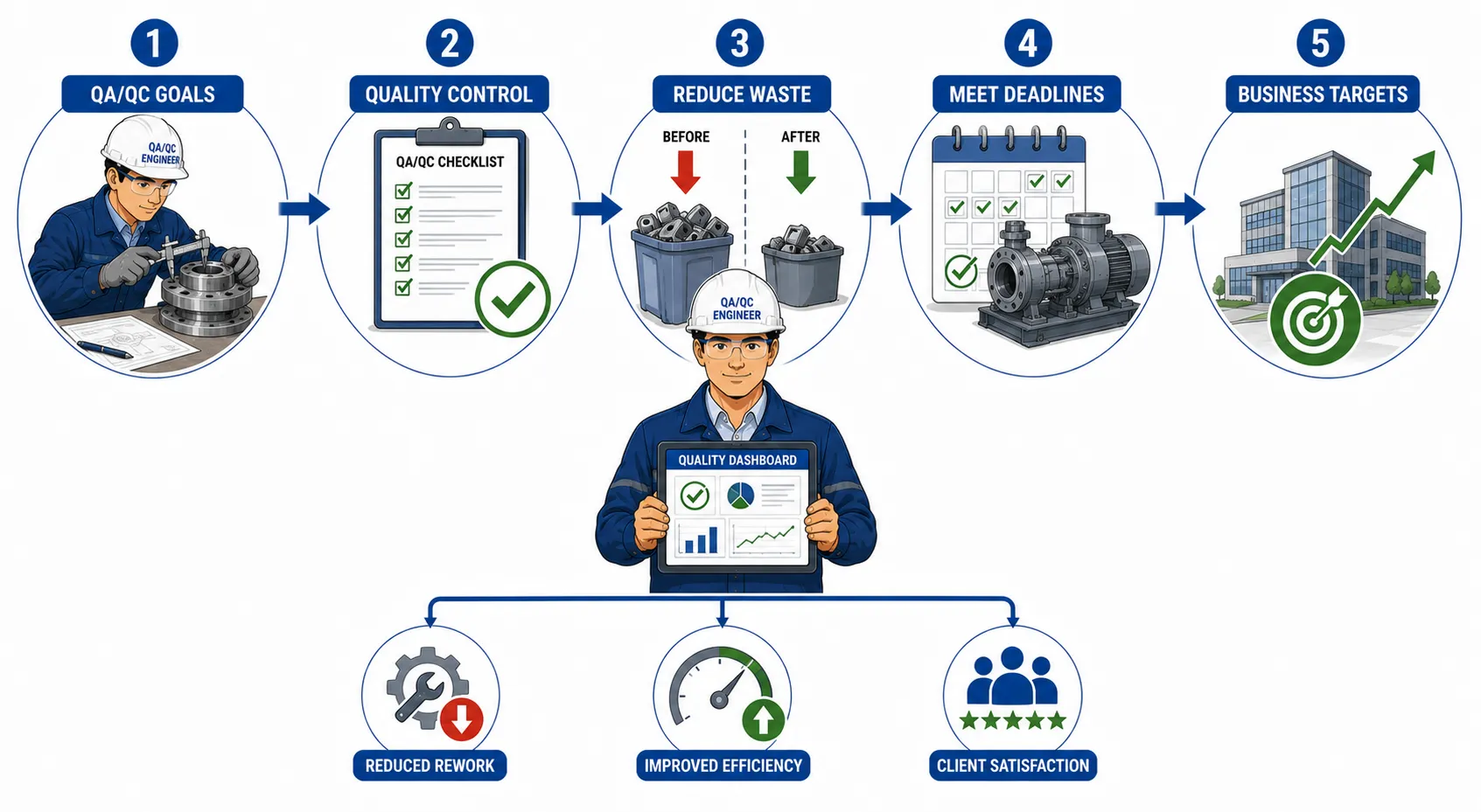 Lesson no 6 : Support organisational objectives by ensuring compliance, quality assurance, and system integrity. 1 QAQC Workflow and Benefits