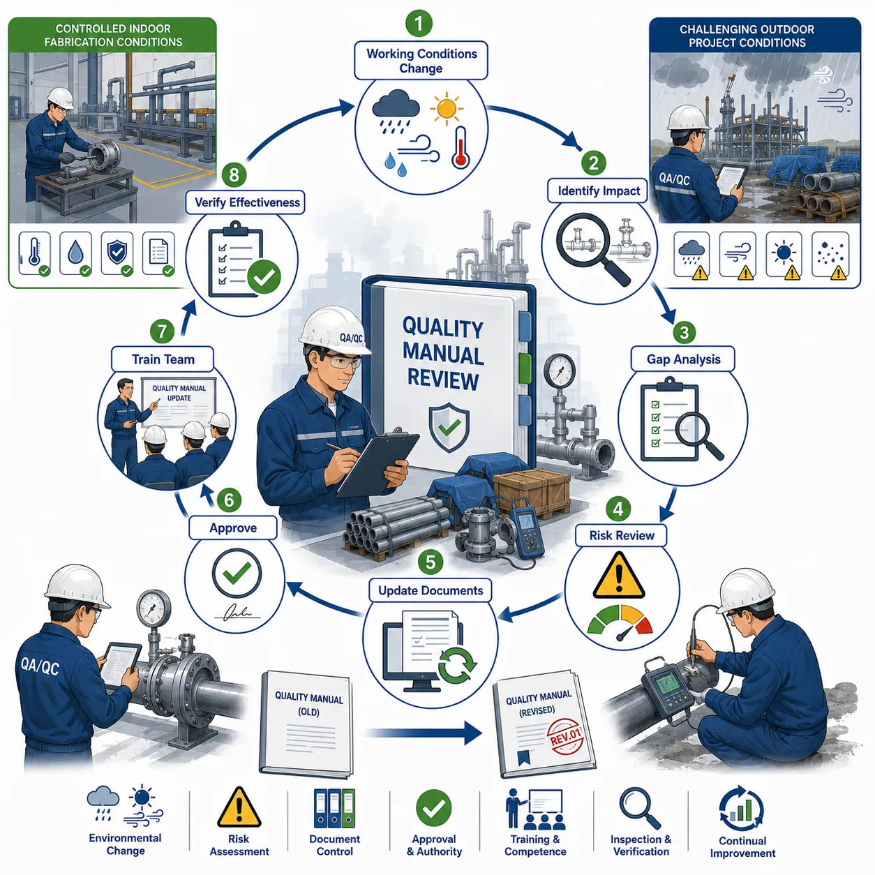 Quality Manual Review Workflow