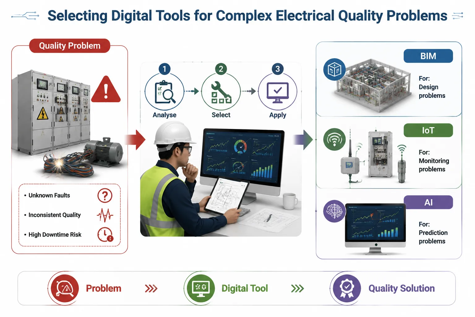 Selecting Digital Tools for Electrical Quality Problems