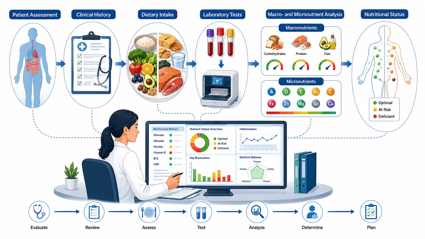 Clinical Nutrition Assessment Workflow