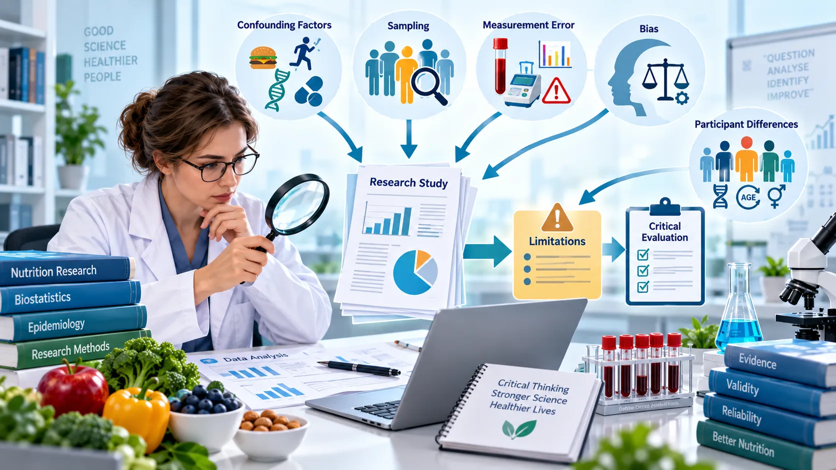 Critical Evaluation in Nutrition Research
