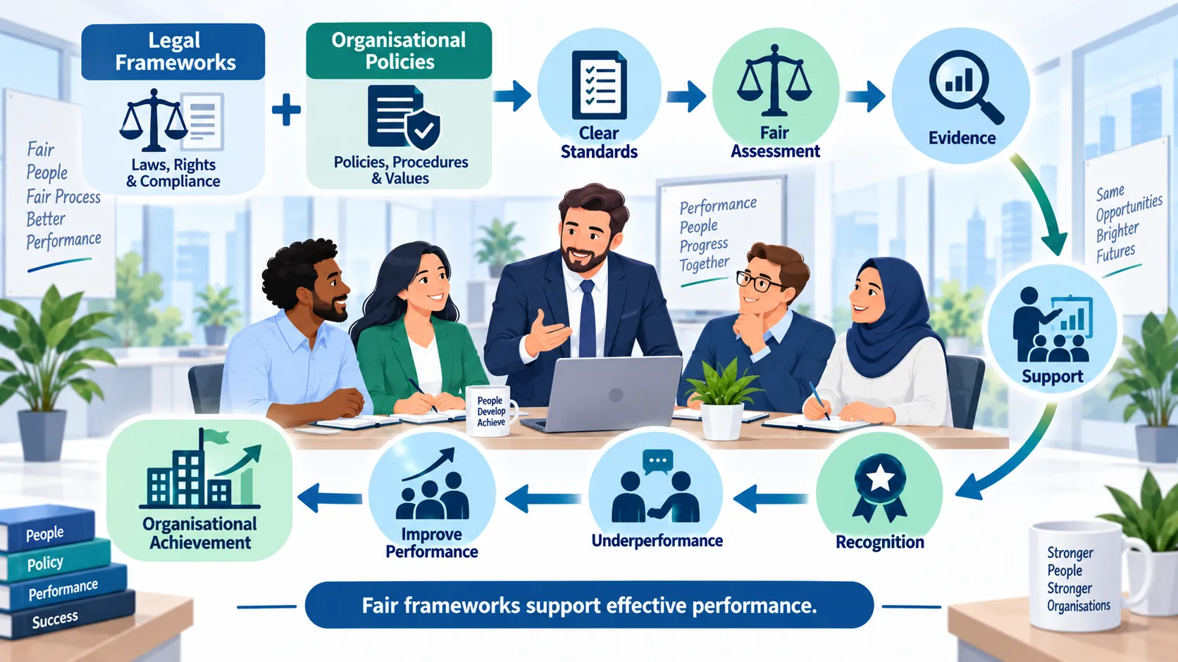Lesson no 2 : Understand frameworks, diagnostic and evaluation tools used for performance management 1 Fair Performance Stronger Organisations